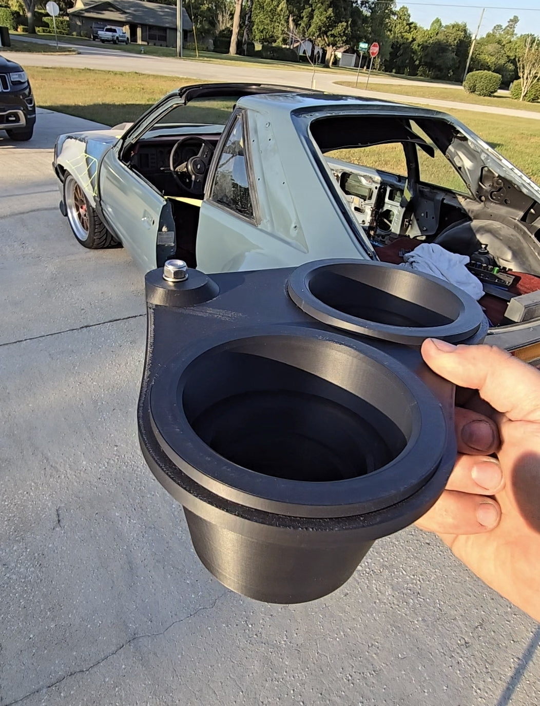 "TheSack" Cup Holder - Fits Freightliner Classic/FLD120